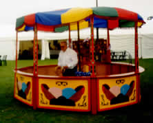 fairground round stall